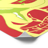 psychedelisch poster (Hoek)