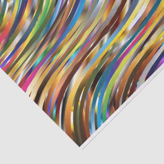 psychedelisch prismapapier tissuepapier (Detail)