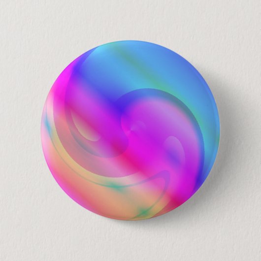 Psychedelisch Ronde Button 5,7 Cm (Voorkant)