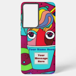 Psychedelisch Samsung Galaxy Hoesje