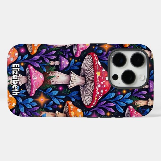 "Psychedelisch schimmelpatroon Case-Mate iPhone Case (Achterkant (horizontaal))