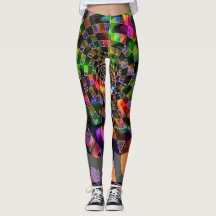 psychedelisch spiraalmozaïek