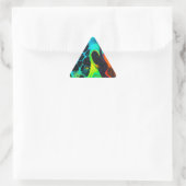 Psychedelisch Sticker (Tas)