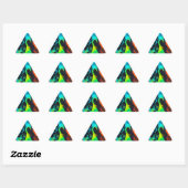 Psychedelisch Sticker (Vel)