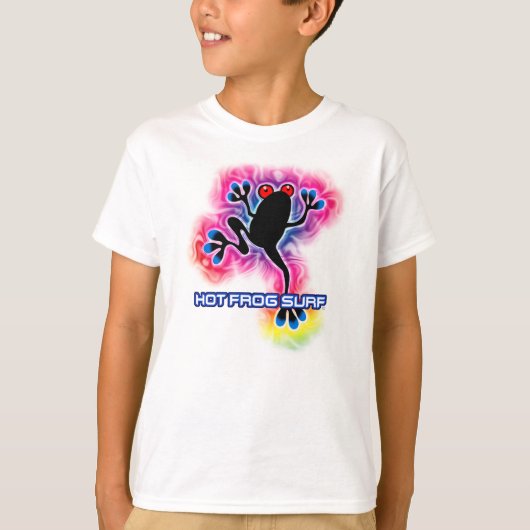 Psychedelisch Surf Kikkertank Top T (Voorkant)