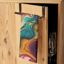 Psychedelisch surrealistisch Waterverf patroon