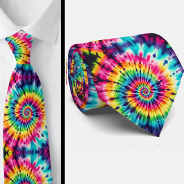 Psychedelisch Tie-Dye Patroon Stropdas