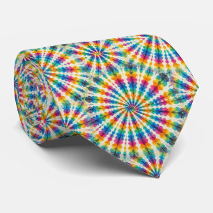 Psychedelisch Tie-Dye Patroon Stropdas