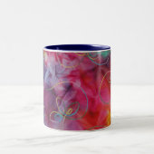 Psychedelisch Tie-Dye Stof Mok (Center)