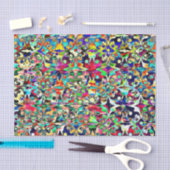 PSYCHEDELISCH tissuepapier (Craft)