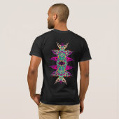 psychedelisch totem t-shirt (Achterkant volledig)