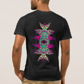 psychedelisch totem t-shirt (Achterkant)