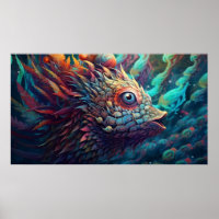 Psychedelisch Trippy-wezen