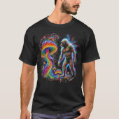 Psychedelisch vroeg menselijk T-shirt – levendige (Voorkant)