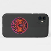 Psychedelisch Vuur Ram Aries Case-Mate iPhone Case (Achterkant (horizontaal))