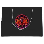 Psychedelisch Vuur Ram Aries Groot Cadeauzakje (Voorkant)
