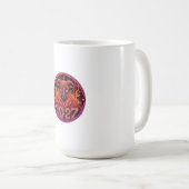 Psychedelisch Vuur Ram Aries  Koffiemok (Voorkant rechts)