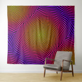Psychedelisch Wandkleed (In Situ (horizontaal))