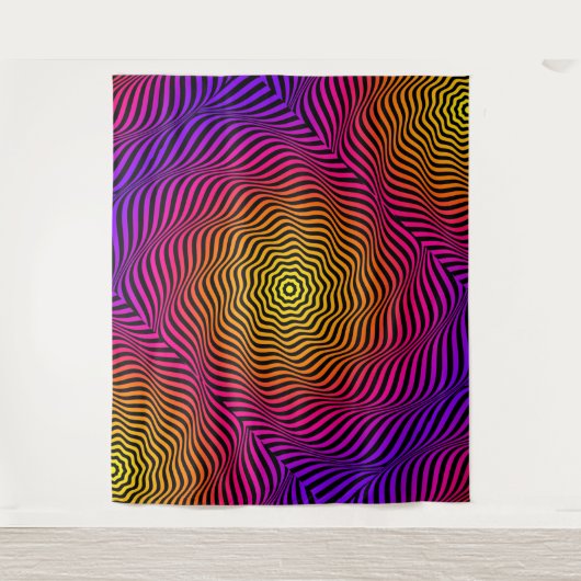 Psychedelisch Wandkleed (Voorkant)
