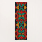 psychedelisch yogamat (Achterkant)
