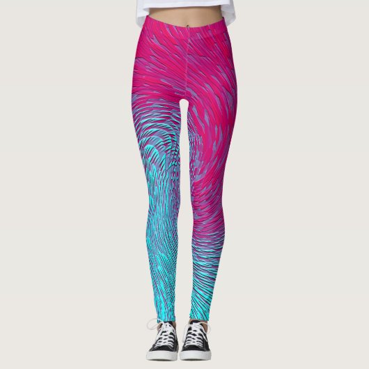 Psychedelisch Zee..... Leggings (Voorkant)