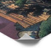 Psychedelische 3D DMT Baobab Bonsai Ukiyo-e Poster (Hoek)