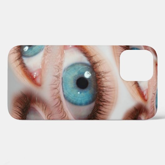 Psychedelische abstracte achtergrond van vervormd  Case-Mate iPhone case (Achterkant (horizontaal))