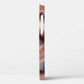 Psychedelische abstracte achtergrond van vervormd  Case-Mate iPhone case (Achterkant / Links)