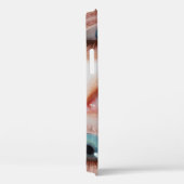 Psychedelische abstracte achtergrond van vervormd  Case-Mate iPhone case (Achterkant / Rechts)