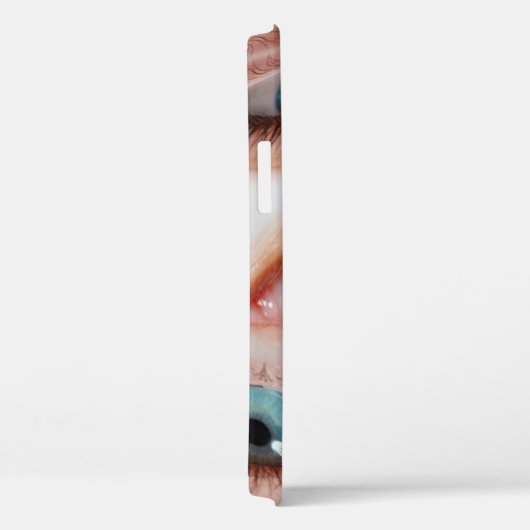 Psychedelische abstracte achtergrond van vervormd Case-Mate iPhone case (Achterkant / Rechts)