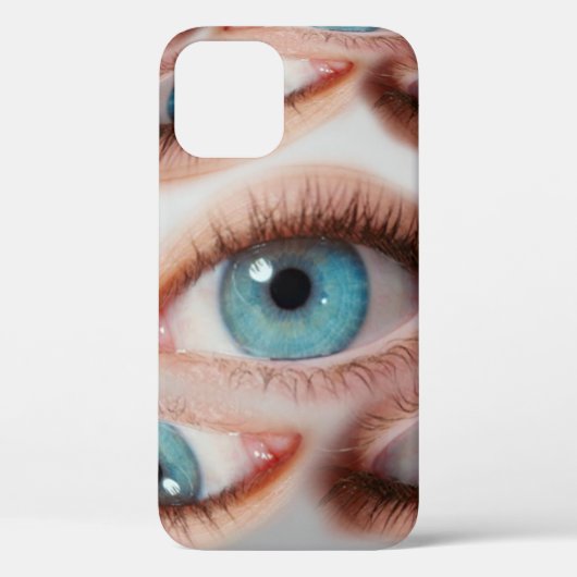 Psychedelische abstracte achtergrond van vervormd  Case-Mate iPhone case (Achterkant)