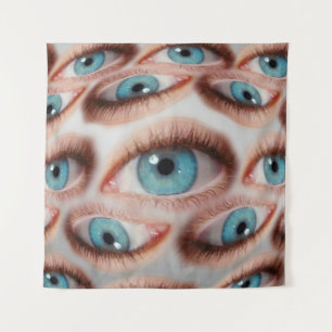 Psychedelische abstracte achtergrond van vervormd wandkleed