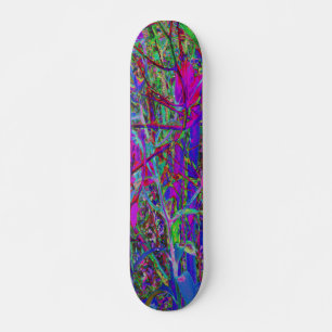 Psychedelische Abstracte Regenboog Kleuren Lelie T Persoonlijk Skateboard