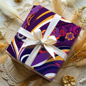 Psychedelische Abstracte Wervelingen Cadeaus voor Cadeaupapier