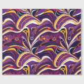 Psychedelische Abstracte wervelingen geschenken vo Cadeaupapier (Vlak)