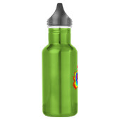 Psychedelische Aura Hart Waterfles (Links)
