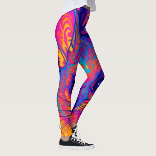 psychedelische Australische Bushtailed possum Leggings (Rechts)