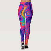 psychedelische Australische Bushtailed possum Leggings (Achterkant)