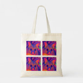 psychedelische Australische Bushtailed possum Tote Bag (Achterkant)