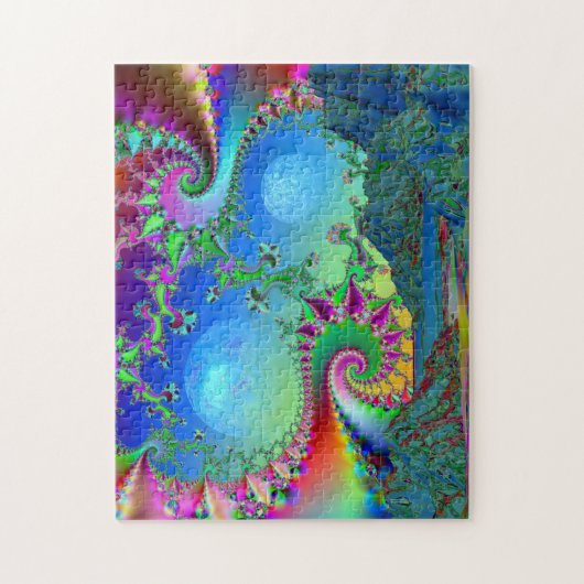 Psychedelische bay legpuzzel (Verticaal)