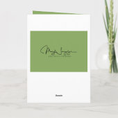 Psychedelische Beige Chihuahua Humoristische Verja Kaart (Achterkant)