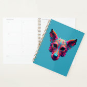 Psychedelische Beste Vriend - Hond Design T-shirt Planner (Display)