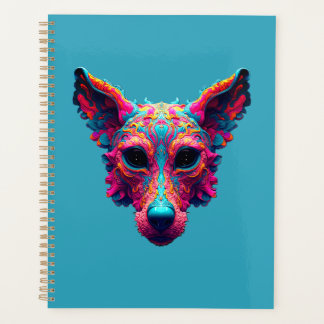 Psychedelische Beste Vriend - Hond Design T-shirt Planner
