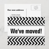 Psychedelische bewegende briefkaarten | zig-zag-st (Voorkant / Achterkant)