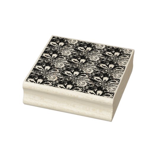 Psychedelische bloem rubberstempel (Stempel)