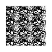 Psychedelische bloem rubberstempel (Afrduk)
