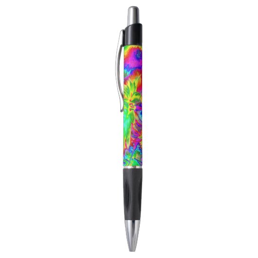 psychedelische bloemen 2 pen (Top (Verticaal))