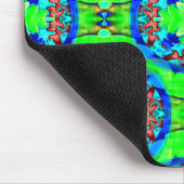 Psychedelische bloemen..... muismat (Hoek)