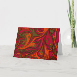 Psychedelische Boheemse Wenskaart Alle gelegenhede Kaart