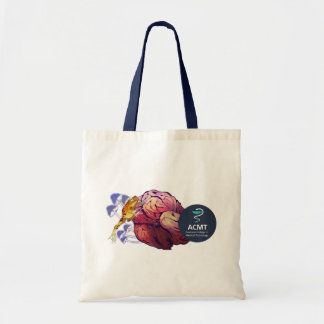 Psychedelische boodschappentas tote bag